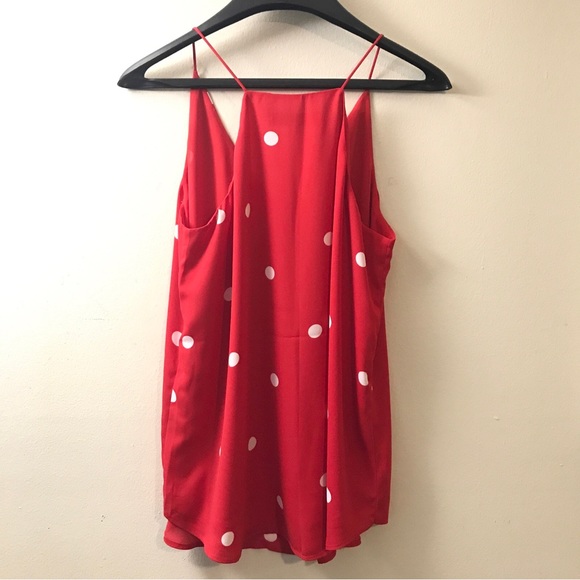 Ann Taylor Loft ATL NeW Polka dot tank. S - Picture 7 of 7